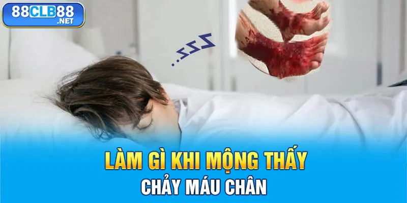 Làm gì khi mộng thấy chảy máu chân