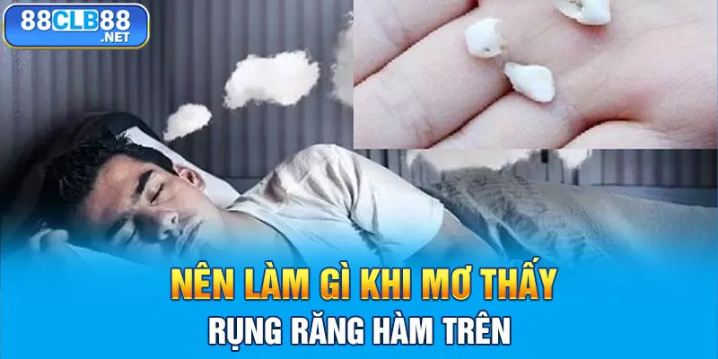 Nên làm gì khi mơ thấy rụng răng hàm trên